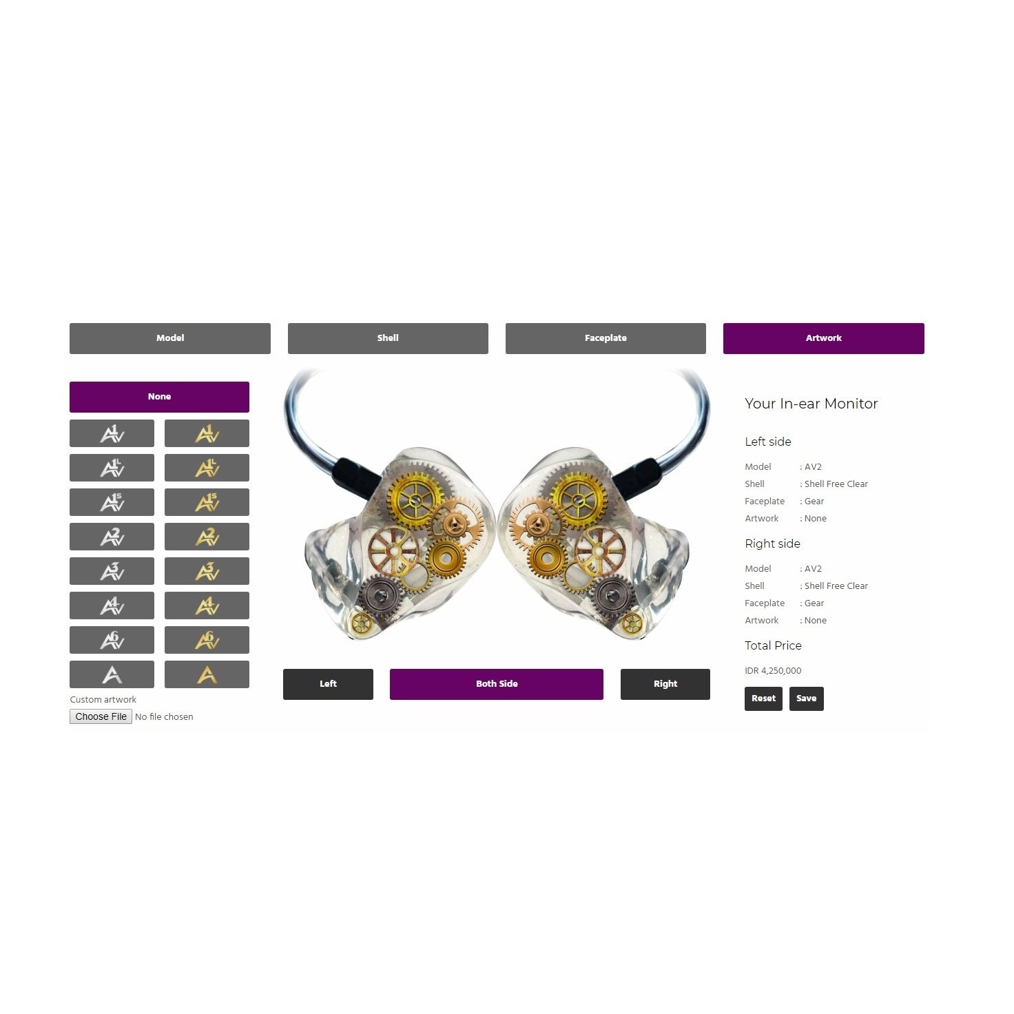 Avara AV2 2 Driver Balanced Armature - Jaben