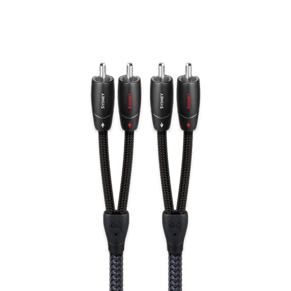 AudioQuest Sydney RCA to RCA Upgrade Audio Cables สายอัพเกรดสัญญาณ