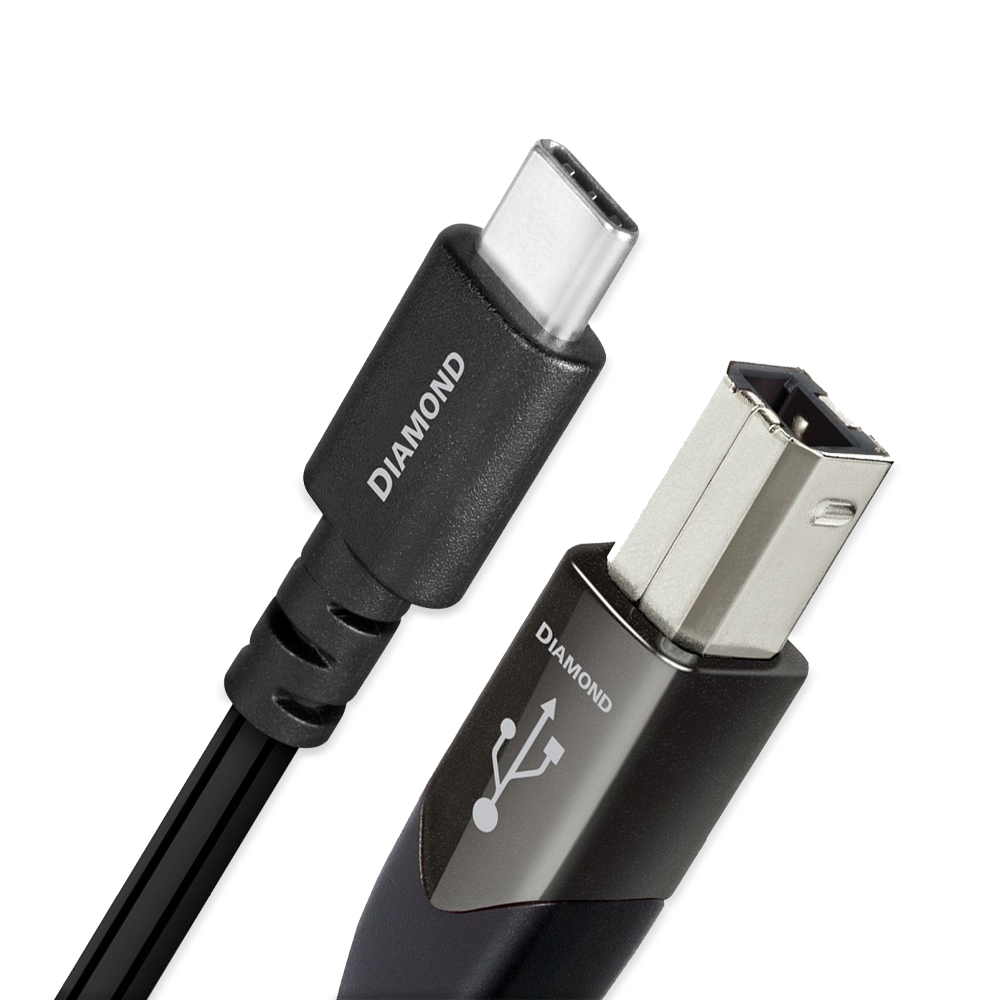 AudioQuest Diamond USB Type-C to USB-B Cable สายอัพเกรดสัญญาณ