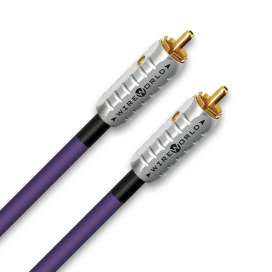 Wireworld Ultraviolet 8 สายเสัญญาณ Digital Coaxial RCA to RCA Silver-Plated OFC