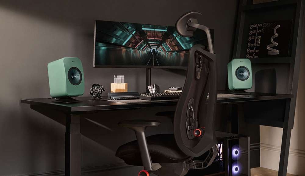 KEF LSX II LT ลำโพงตั้งโต๊ะไร้สาย สตรีมแบบไร้สายได้ทั้ง Bluetooth หรือ WiFi