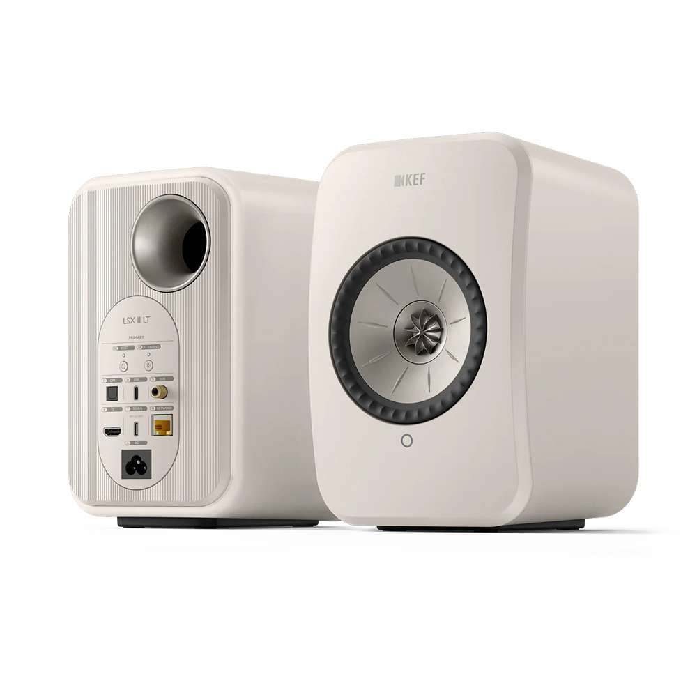 KEF LSX II LT ลำโพงตั้งโต๊ะไร้สาย สตรีมแบบไร้สายได้ทั้ง Bluetooth หรือ WiFi