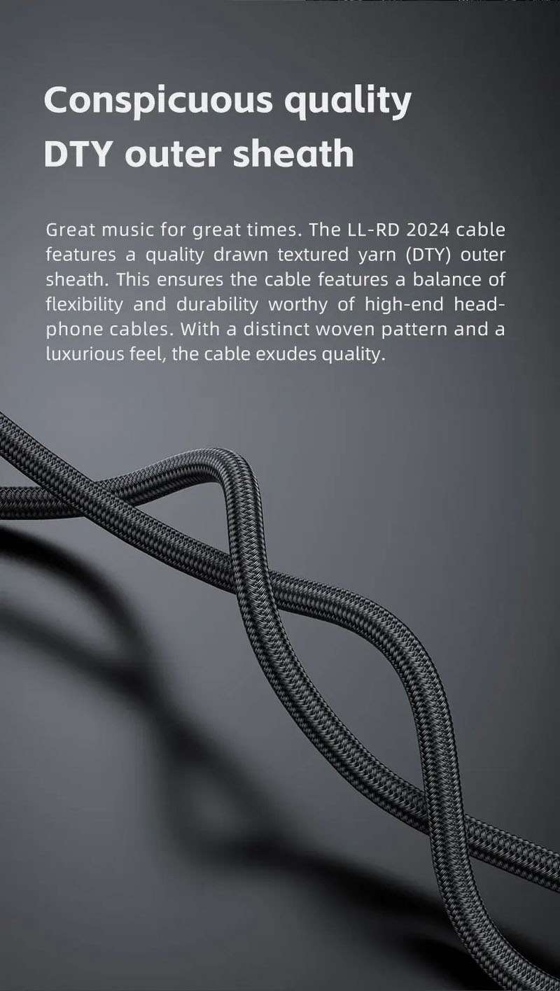 FiiO LL-RD 2024 สายอัพเกรดหูฟังถอดเปลี่ยนปลั๊กได้