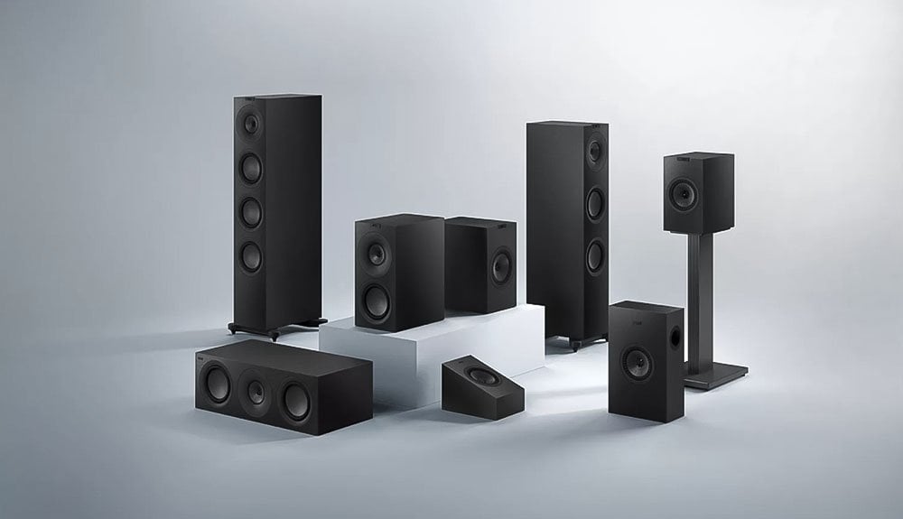 KEF Q3 Meta ลำโพง Bookshelf 2 ทาง ขนาดกะทัดรัด Driver Uni-Q รุ่นที่ 12 พร้อมไดรเวอร์ MAT KEF Q7 Meta ลำโพงตั้งพื้นแบบ 3 ทาง Driver Uni-Q รุ่นที่ 12 พร้อมไดรเวอร์ MAT