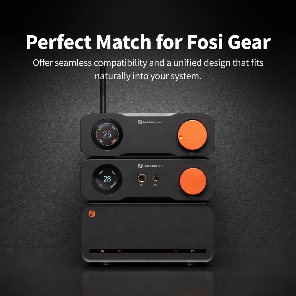Fosi Audio PSU20 40W แหล่งจ่ายไฟแบบลีเนียร์ สัญญาณรบกวนต่ำพิเศษ แรงดันไฟ DC 5V/12V/15V Fosi Audio PSU20 40W แหล่งจ่ายไฟแบบลีเนียร์ สัญญาณรบกวนต่ำพิเศษ แรงดันไฟ DC 5V/12V/15V