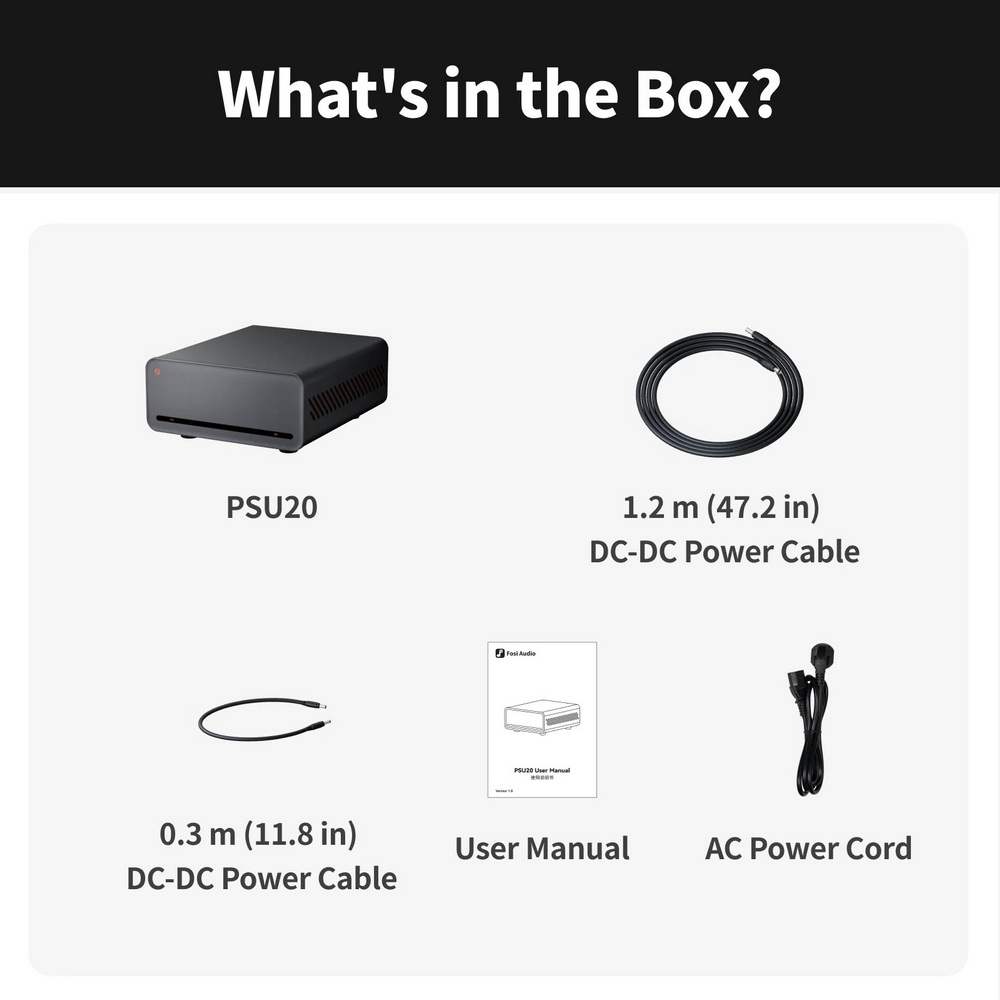 Fosi Audio PSU20 40W แหล่งจ่ายไฟแบบลีเนียร์ สัญญาณรบกวนต่ำพิเศษ แรงดันไฟ DC 5V/12V/15V Fosi Audio PSU20 40W แหล่งจ่ายไฟแบบลีเนียร์ สัญญาณรบกวนต่ำพิเศษ แรงดันไฟ DC 5V/12V/15V